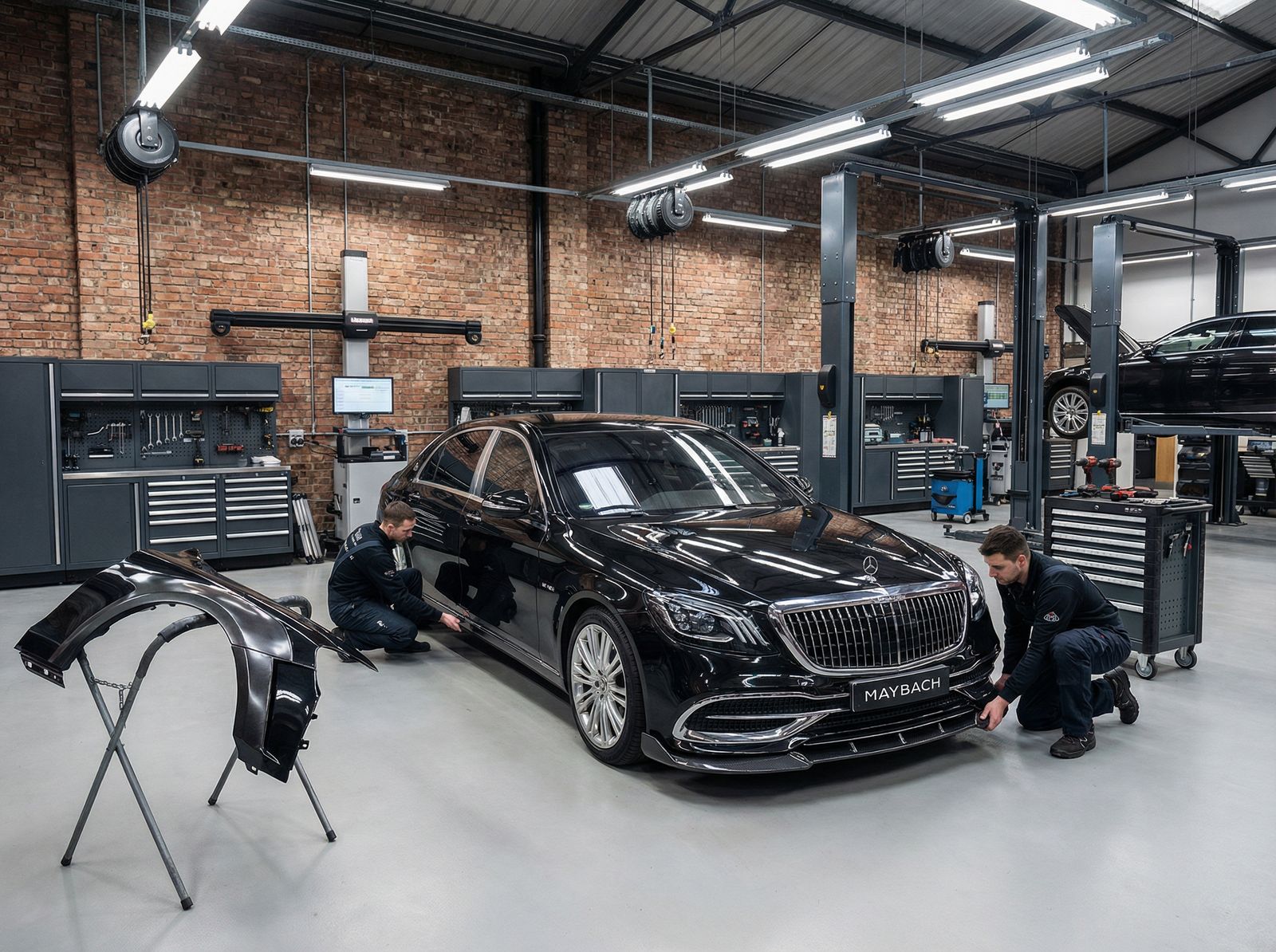 困困兔迈巴赫改装视频